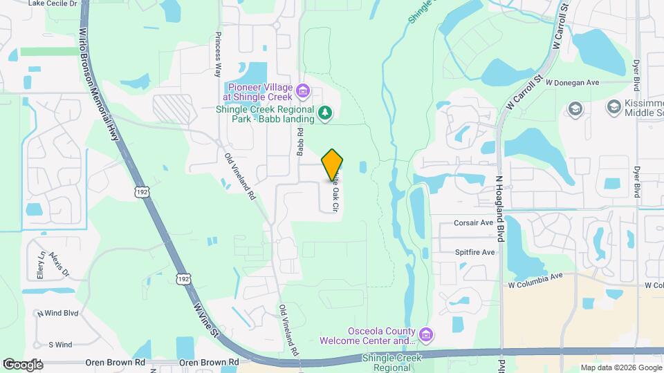 4459 White Oak Cir Map and Location Details