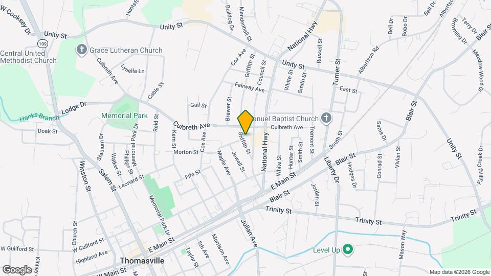 117 Griffith St Map and Location Details