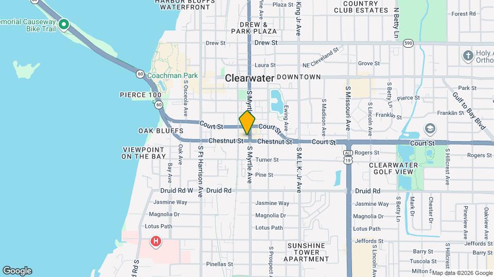 Chestnut-Myrtle Commercial Map and Location Details