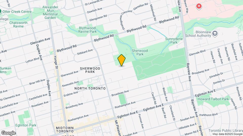 350 Keewatin Ave Map and Location Details