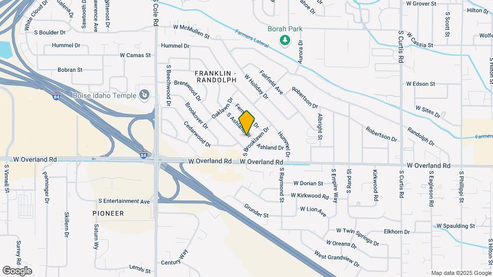 6811 Ashland Dr Map and Location Details