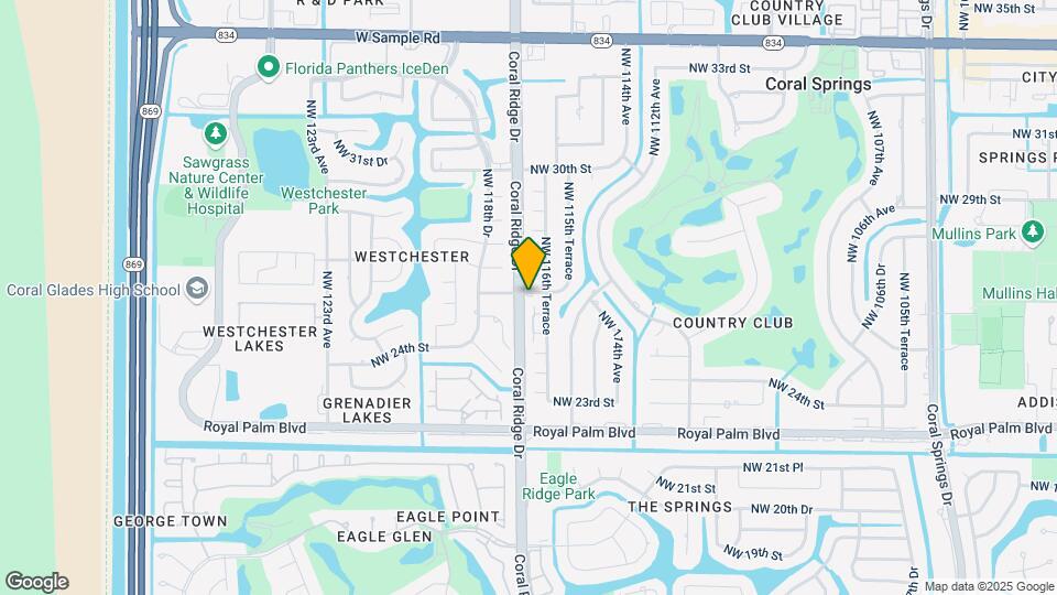 11632 NW 26th Ct Map and Location Details