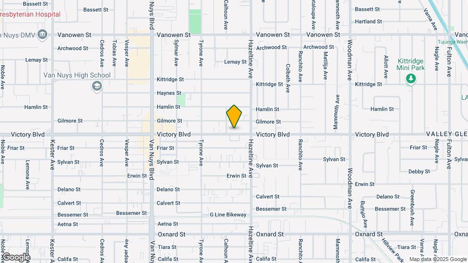 14143 Victory Blvd Map and Location Details