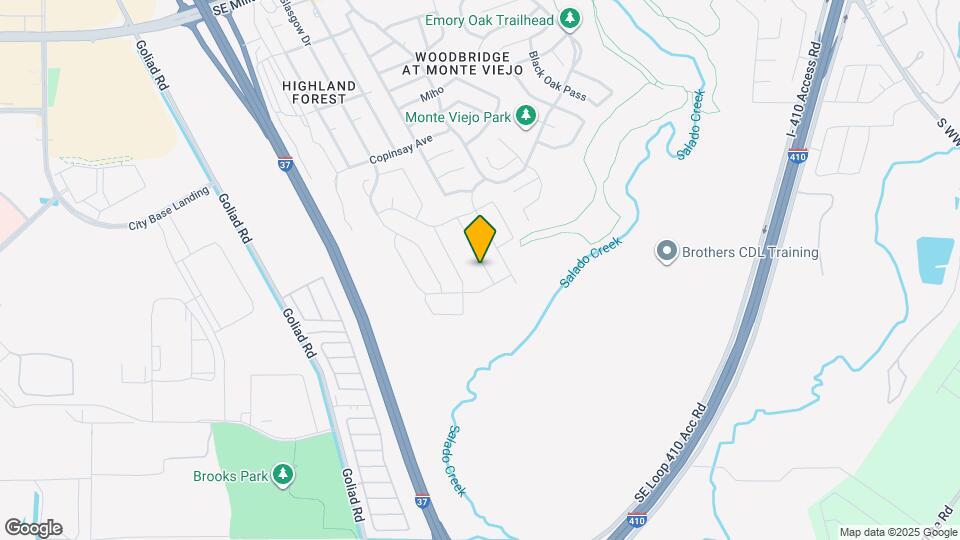 8323 Prickly Oak Map and Location Details