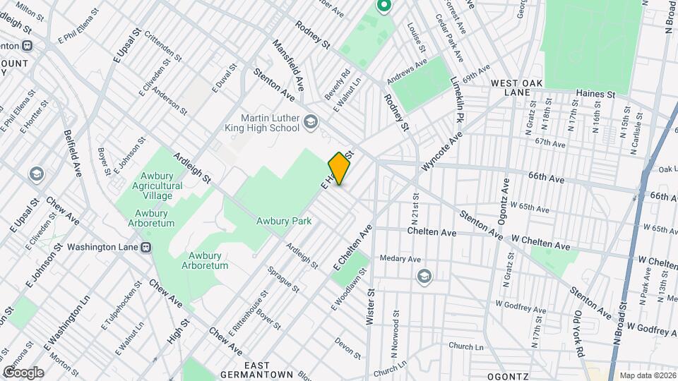 5840 Crittenden St Mapa y Detalles de la Ubicación