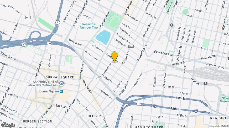 74 BEACON Ave-Unit -2 Map and Location Details