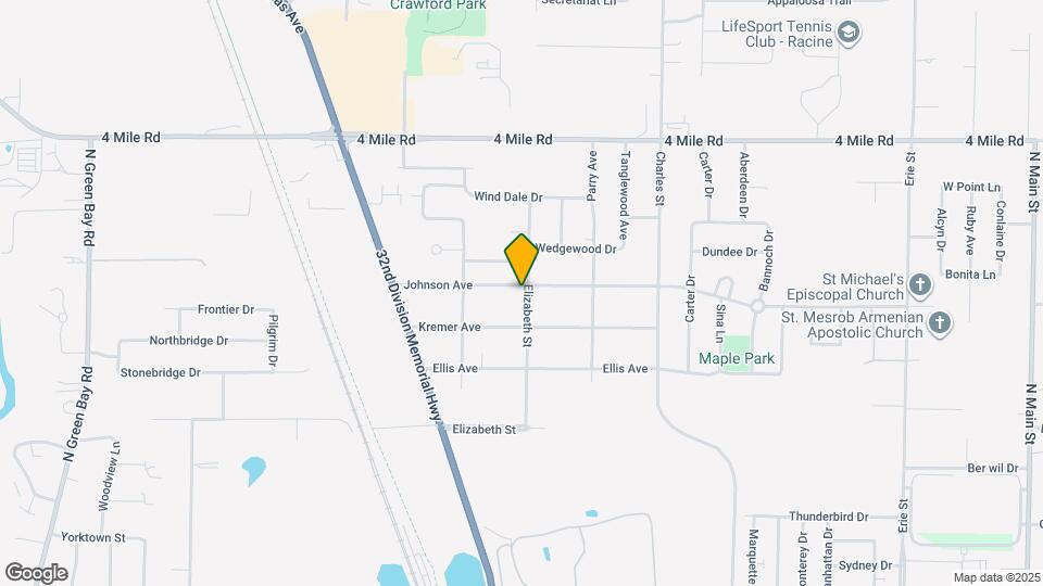 4650 Elizabeth St Map and Location Details