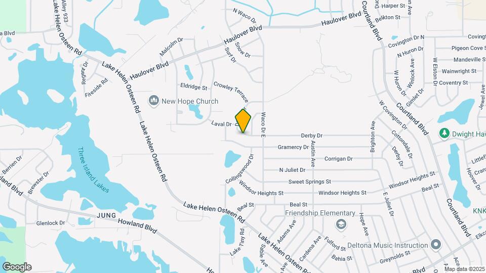 2553 Derby Dr Map and Location Details