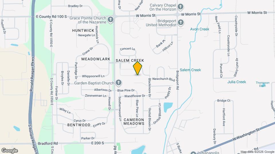 1651 Allegro Way Map and Location Details