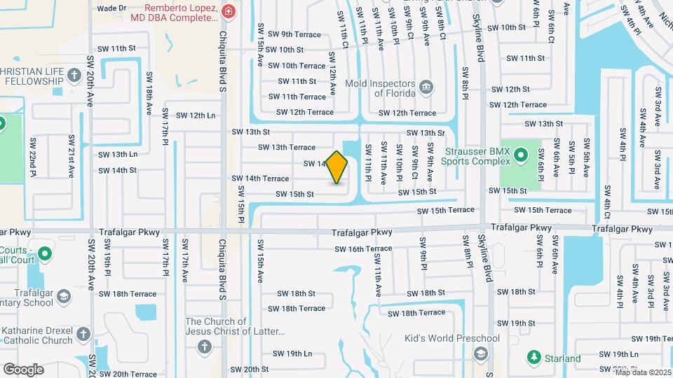 1147 SW 15th St Map and Location Details