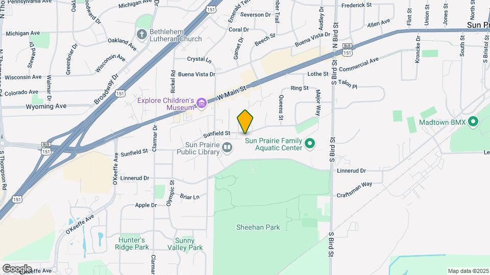 1237 Sunfield St, Unit 3 Map and Location Details