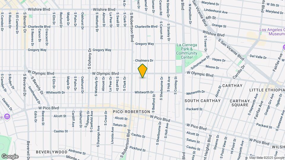 1018 S Wooster St Map and Location Details