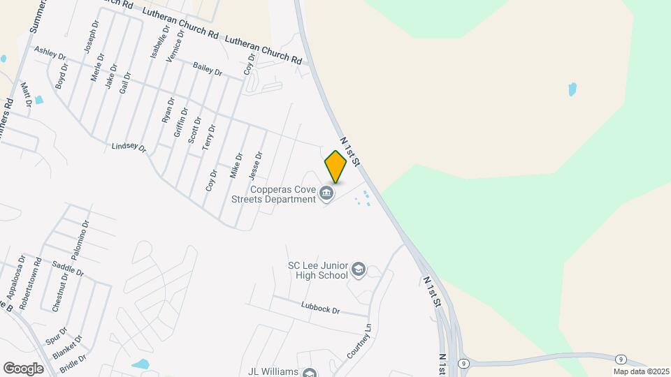 1255 Concord Dr Map and Location Details