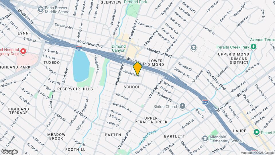 2749 Pleasant St Map and Location Details