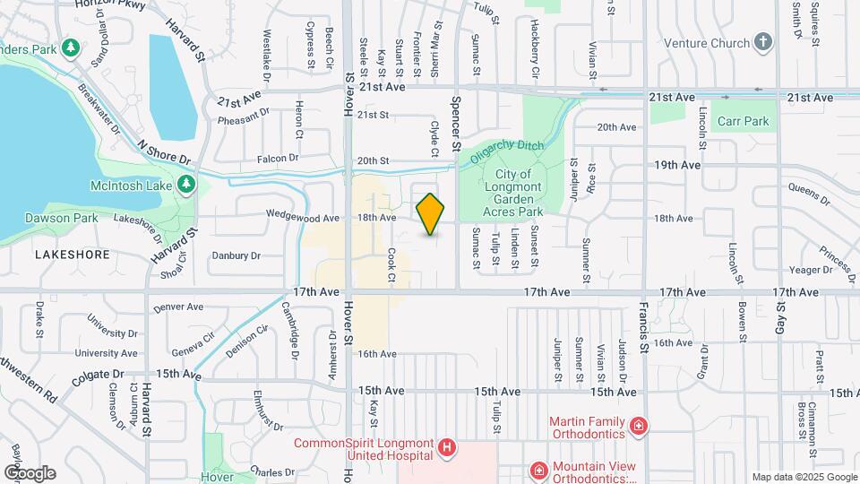 1727 Trevor Ct Map and Location Details