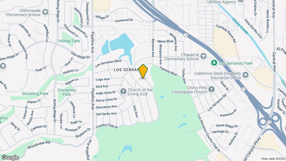 15450 Country Club Dr Map and Location Details