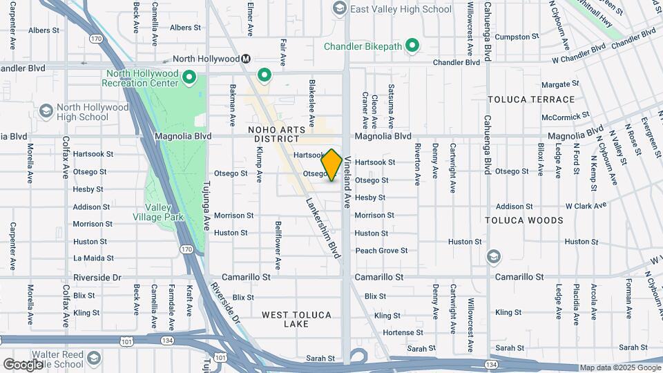 11021 Hesby St Map and Location Details