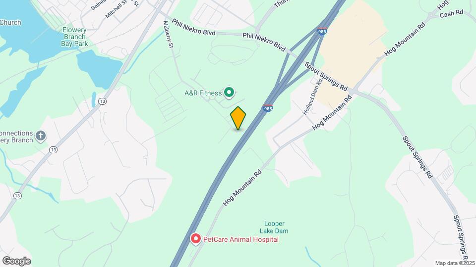 7313 Mulberry St Map and Location Details