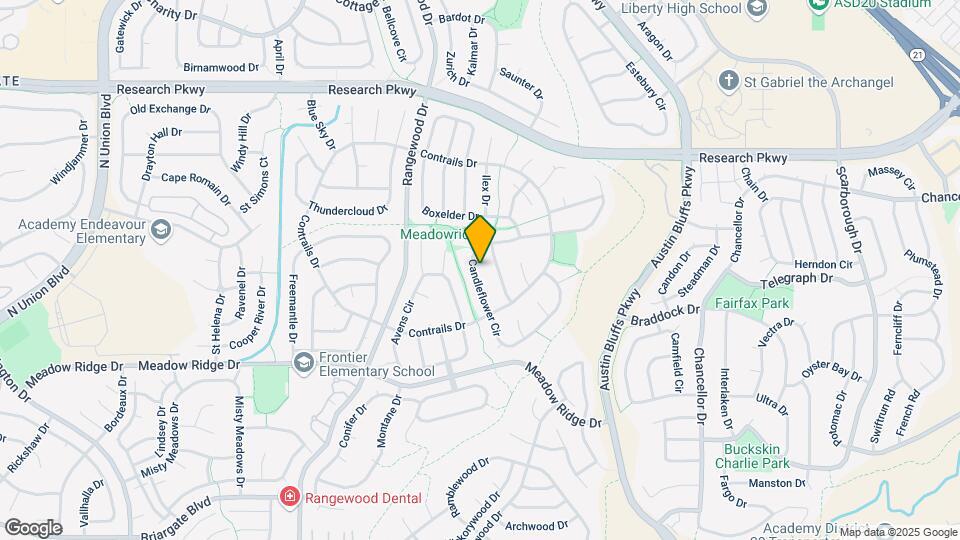 8225 Candleflower Cir Map and Location Details