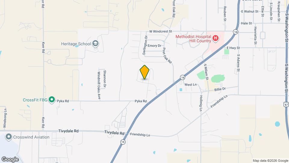 201 Green Oaks Loop Map and Location Details