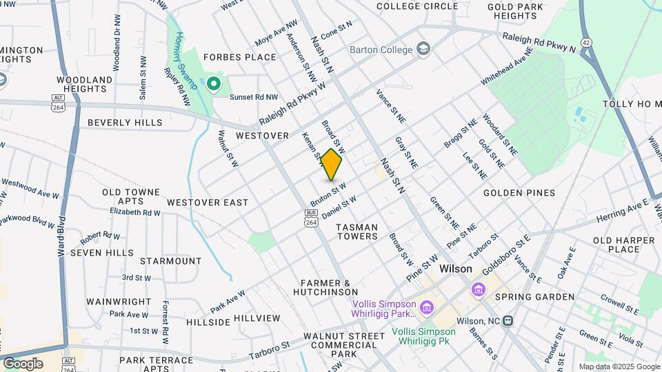 703 Kenan St W-Unit -A Map and Location Details