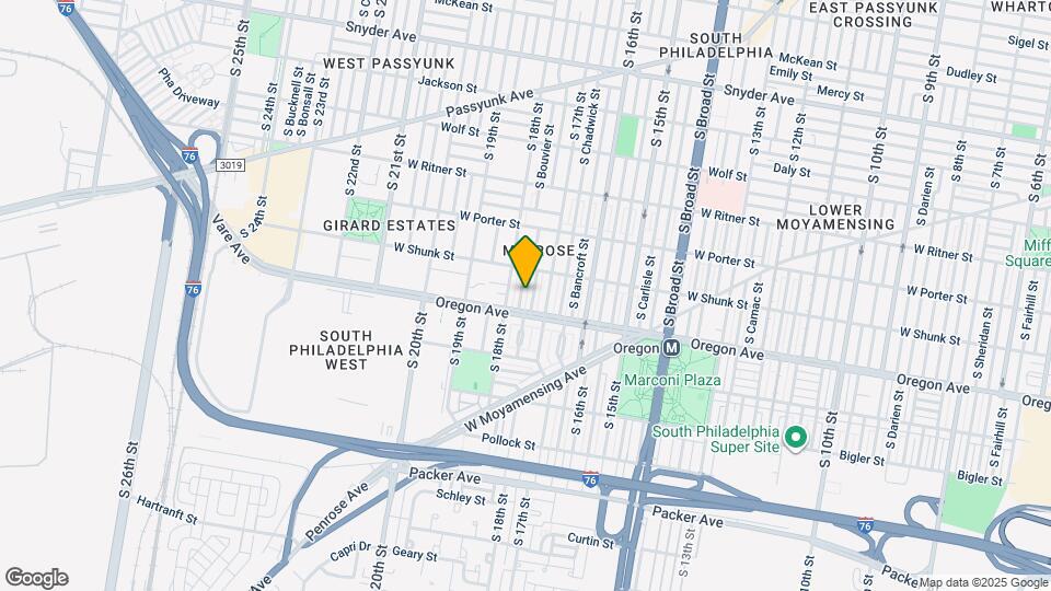 2635 S Bouvier St Map and Location Details