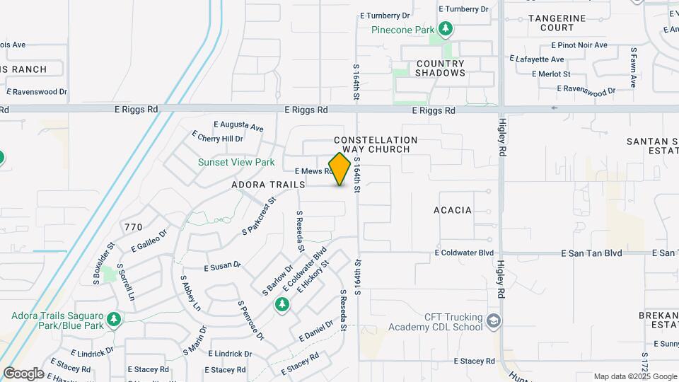 2757 E Runaway Bay Pl Map and Location Details