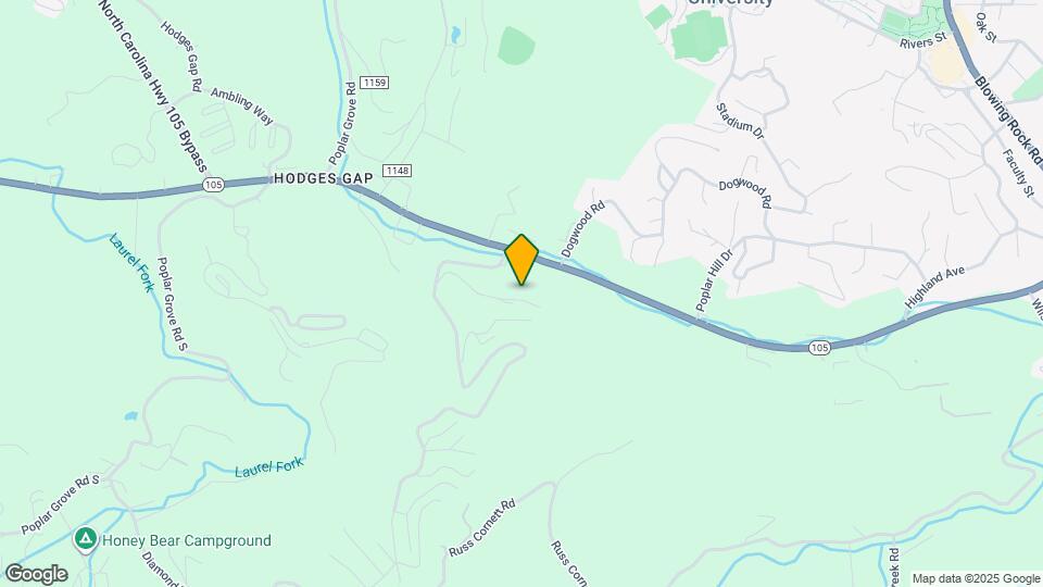 323 Mountain Aire Ln Map and Location Details