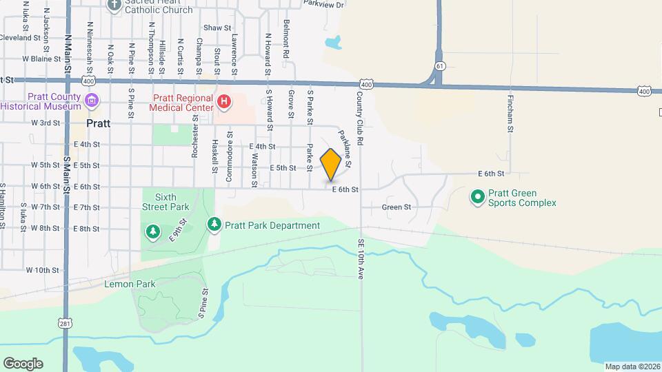 Country Club Apartments and Nearby Pratt Apartments For Rent Pratt, KS