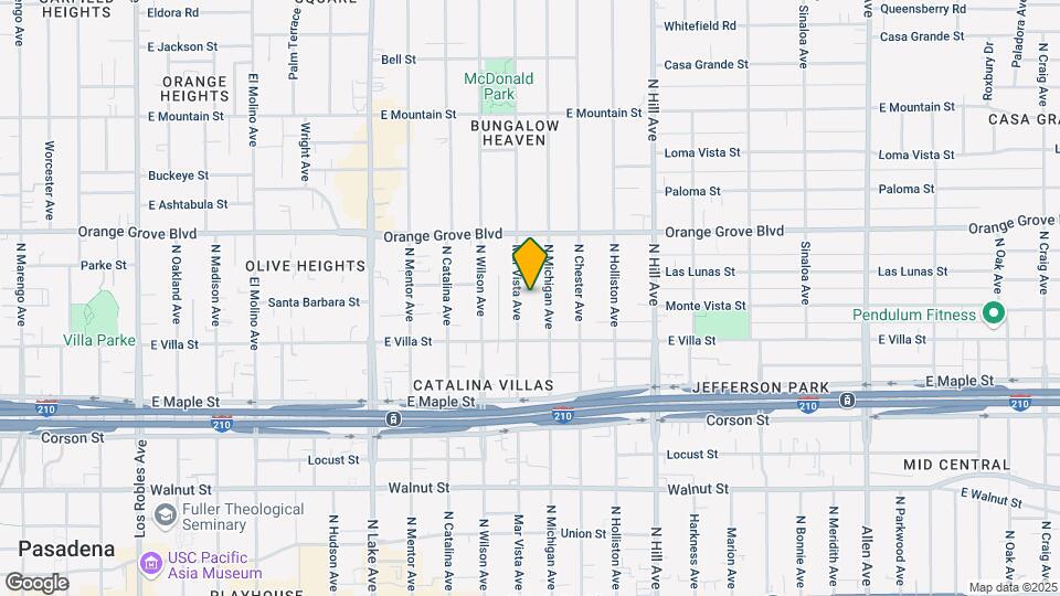 556 Mar Vista Ave Map and Location Details