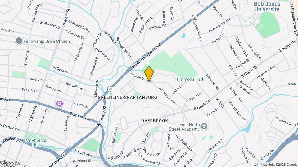 301 Dupont Dr Map and Location Details