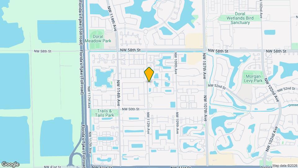 5344 NW 111th Ct Map and Location Details
