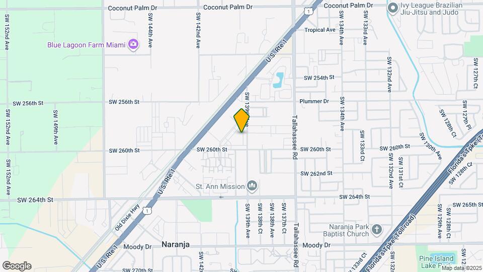 25874 SW 139th Ct Map and Location Details