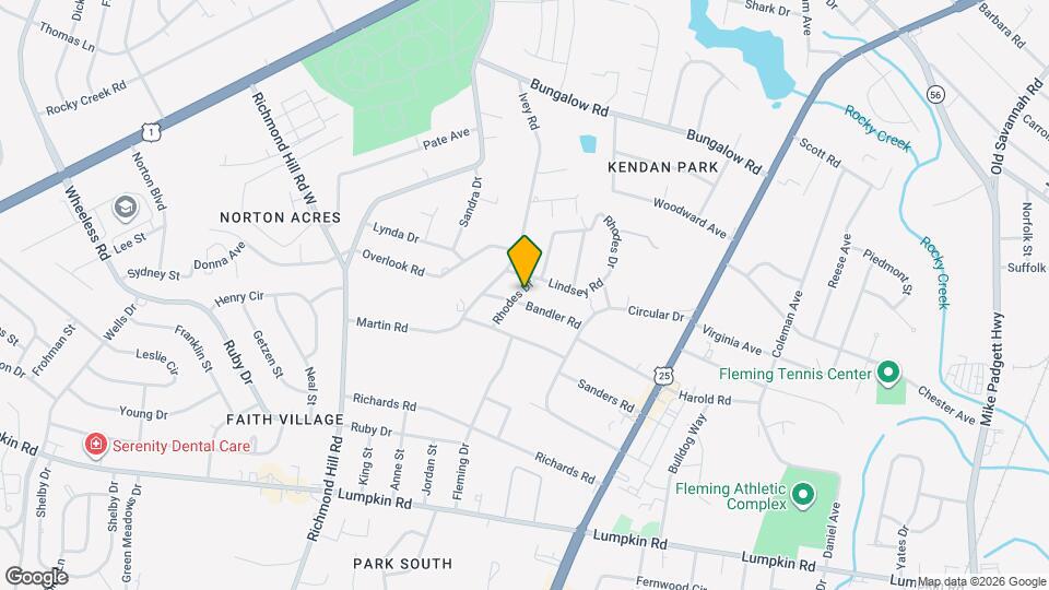 2225 Bandler Rd Map and Location Details