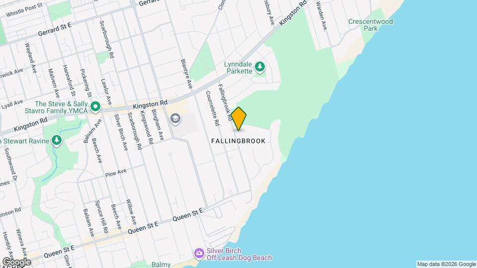 87 Fallingbrook Rd Map and Location Details