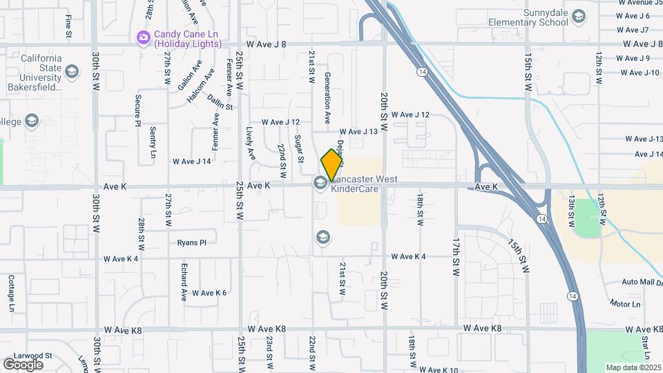 2066 W Ave K5 Map and Location Details
