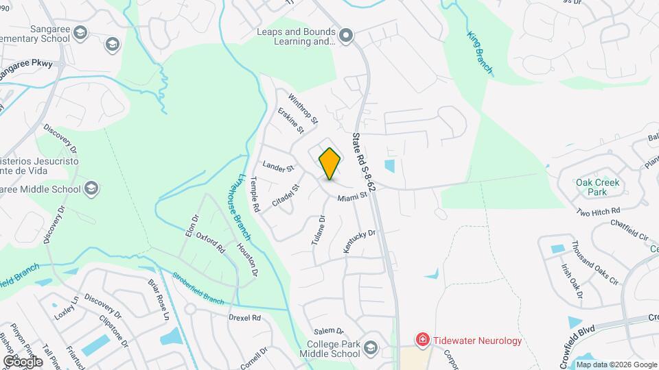 232 Miami St Map and Location Details