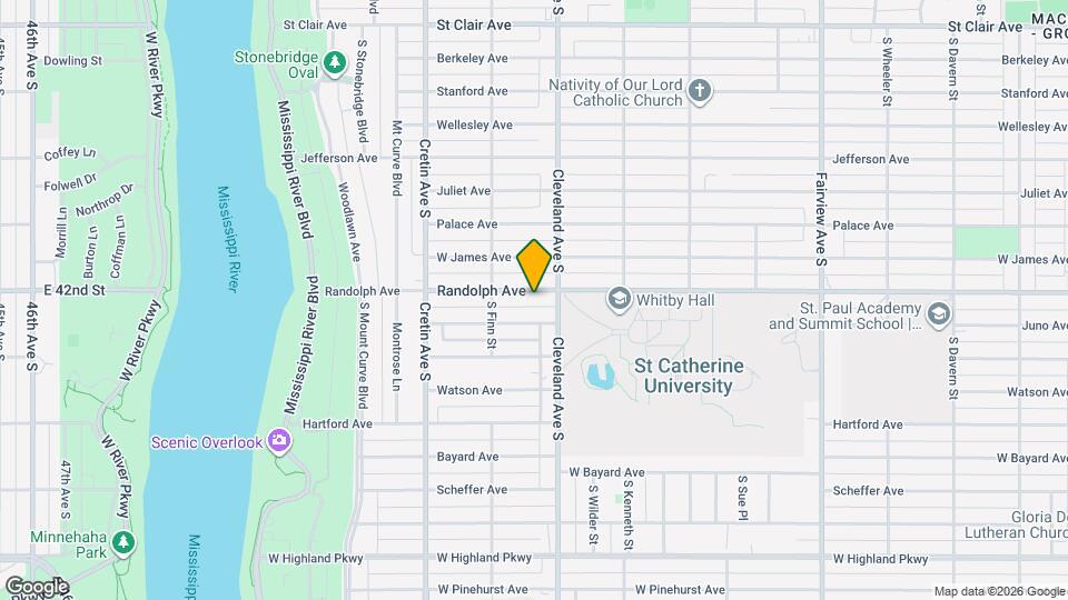 2082 Randolph Ave Mapa y Detalles de la Ubicación