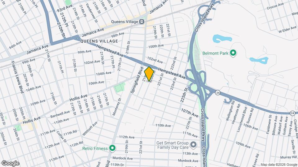 104-8 220th St Map and Location Details