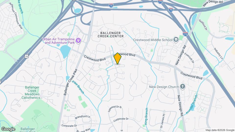 7004 Hames Ct Map and Location Details