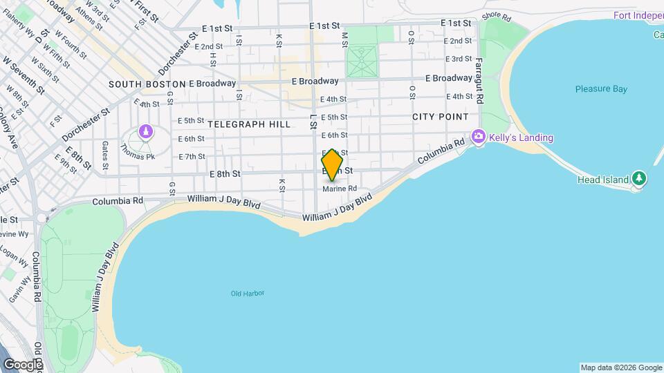 122 Marine Rd, Unit #2 Map and Location Details