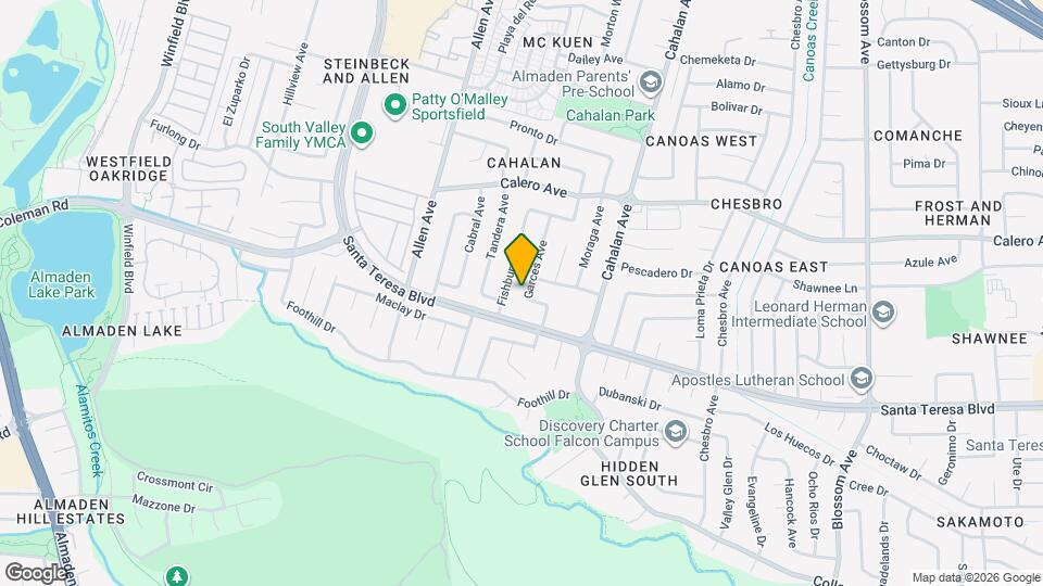 5951 Garces Ave Map and Location Details