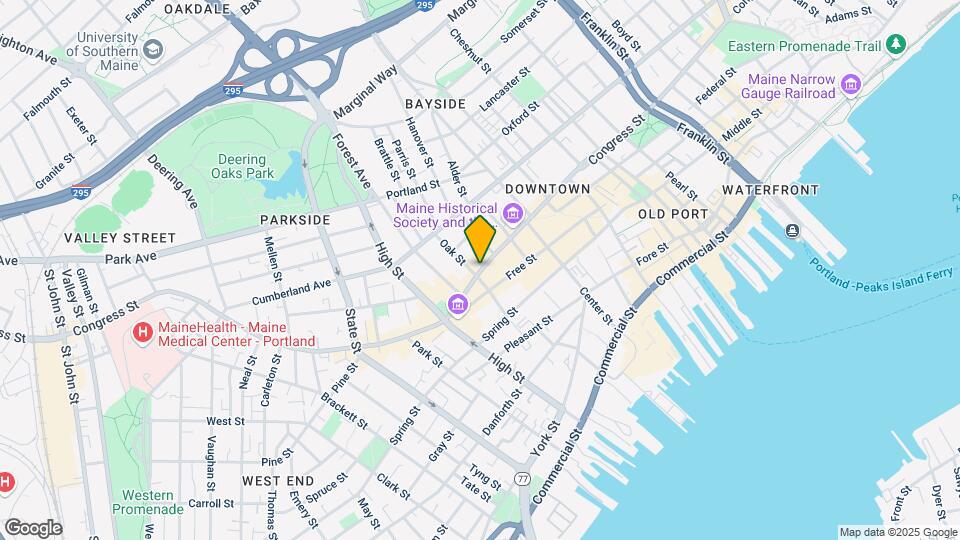 547A Congress St Map and Location Details