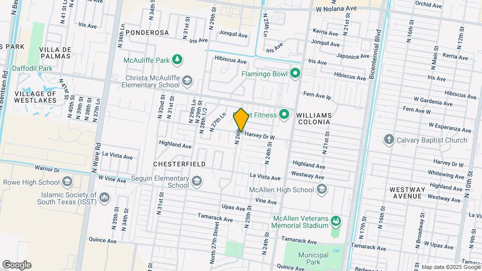 2728 N 26th St Map and Location Details