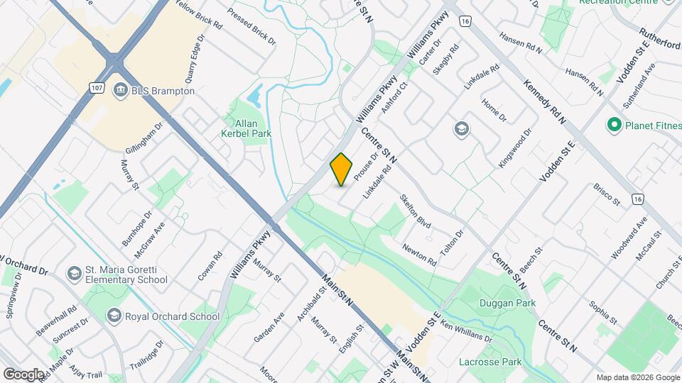 60 Prouse Dr Map and Location Details