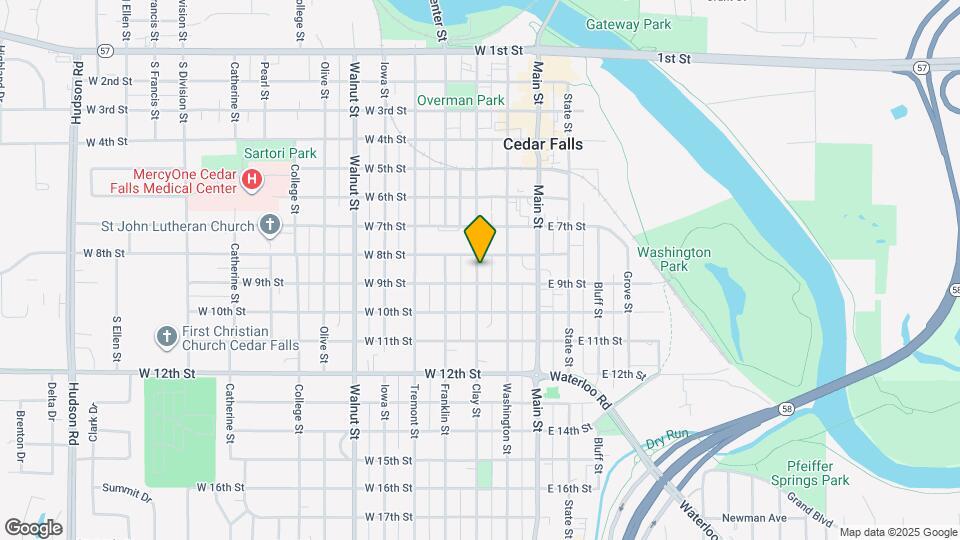 820 Clay St Mapa y Detalles de la Ubicación