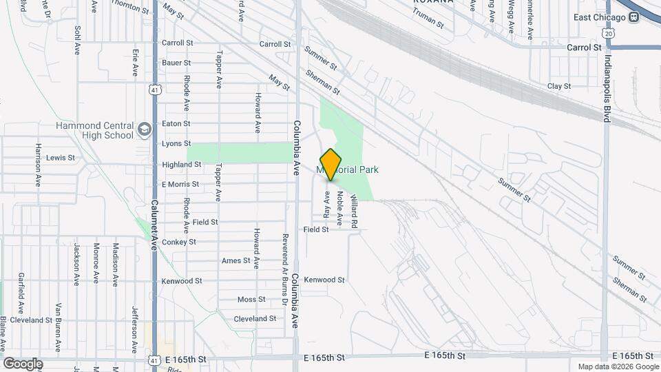 6107-11 Ray Ave Map and Location Details