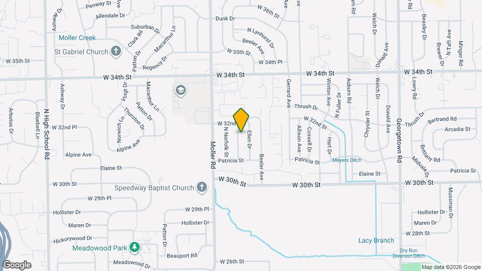 3149 Christopher Ln Map and Location Details