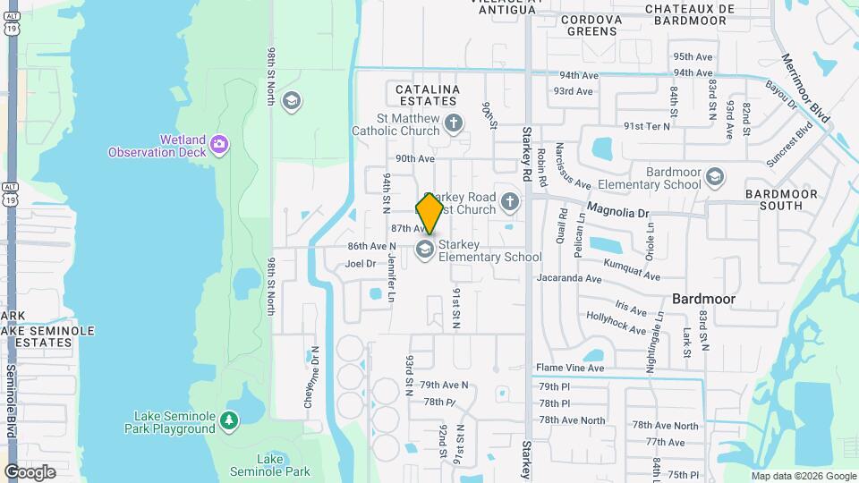 9201 86th Ave N Mapa y Detalles de la Ubicación