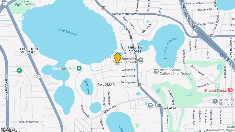 1120 Hunter Ave Map and Location Details